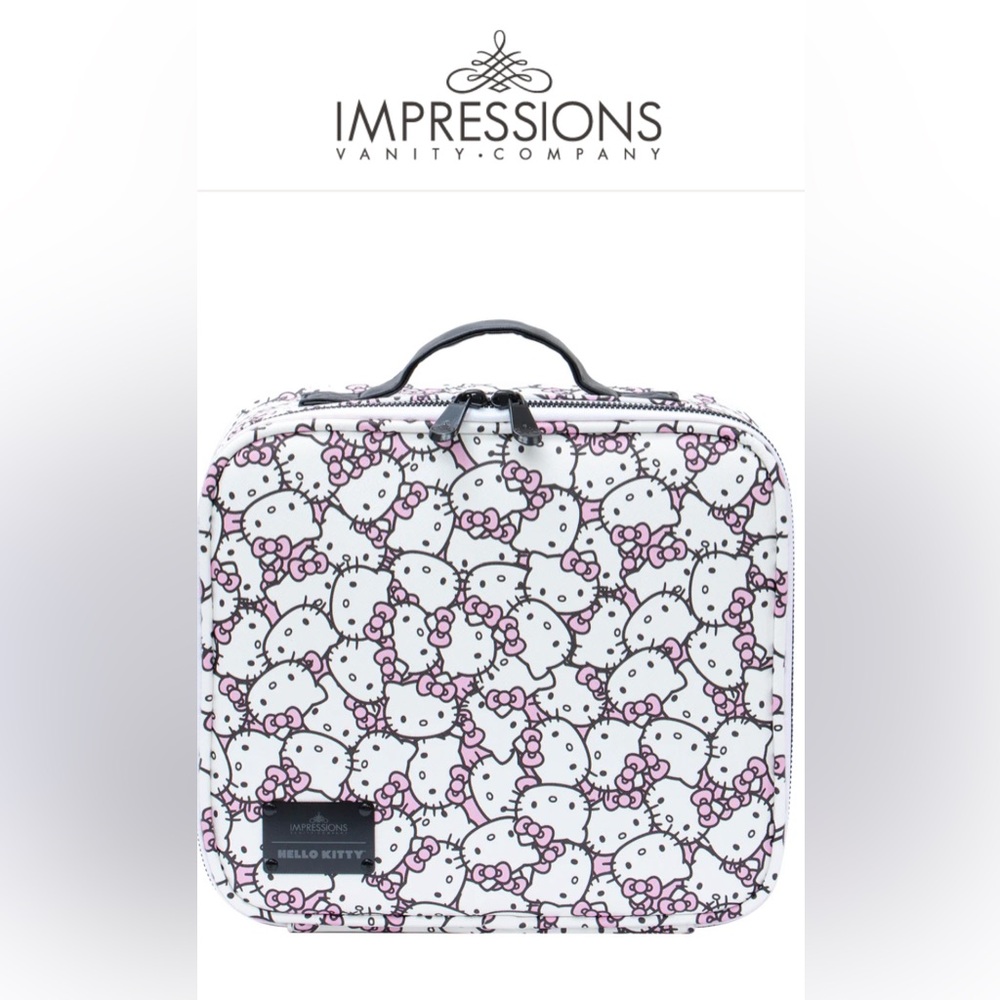 NWOT Impressions Vanity hello kitty cosmetic case